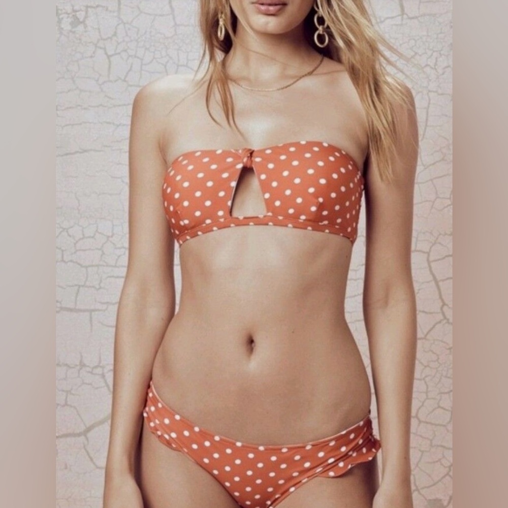 For Love and Lemons bikini top with removable cover up -matching bottoms avail